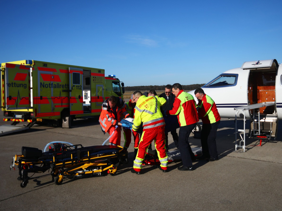 Nach schwerem Unfall in Südtirol: ASB holt Schwerverletzte zurück nach Deutschland