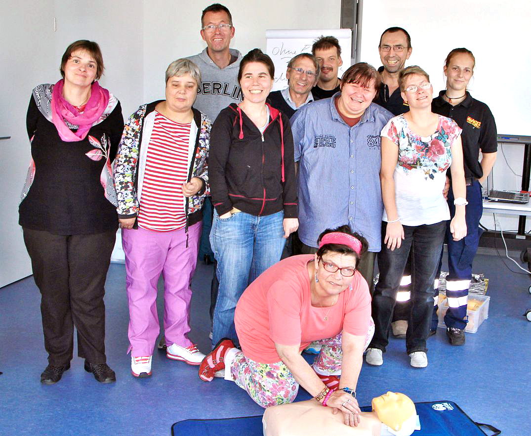 Gemeinsam stark: ASB-Erste-Hilfe-Kurs bei Lebenshilfe Berlin