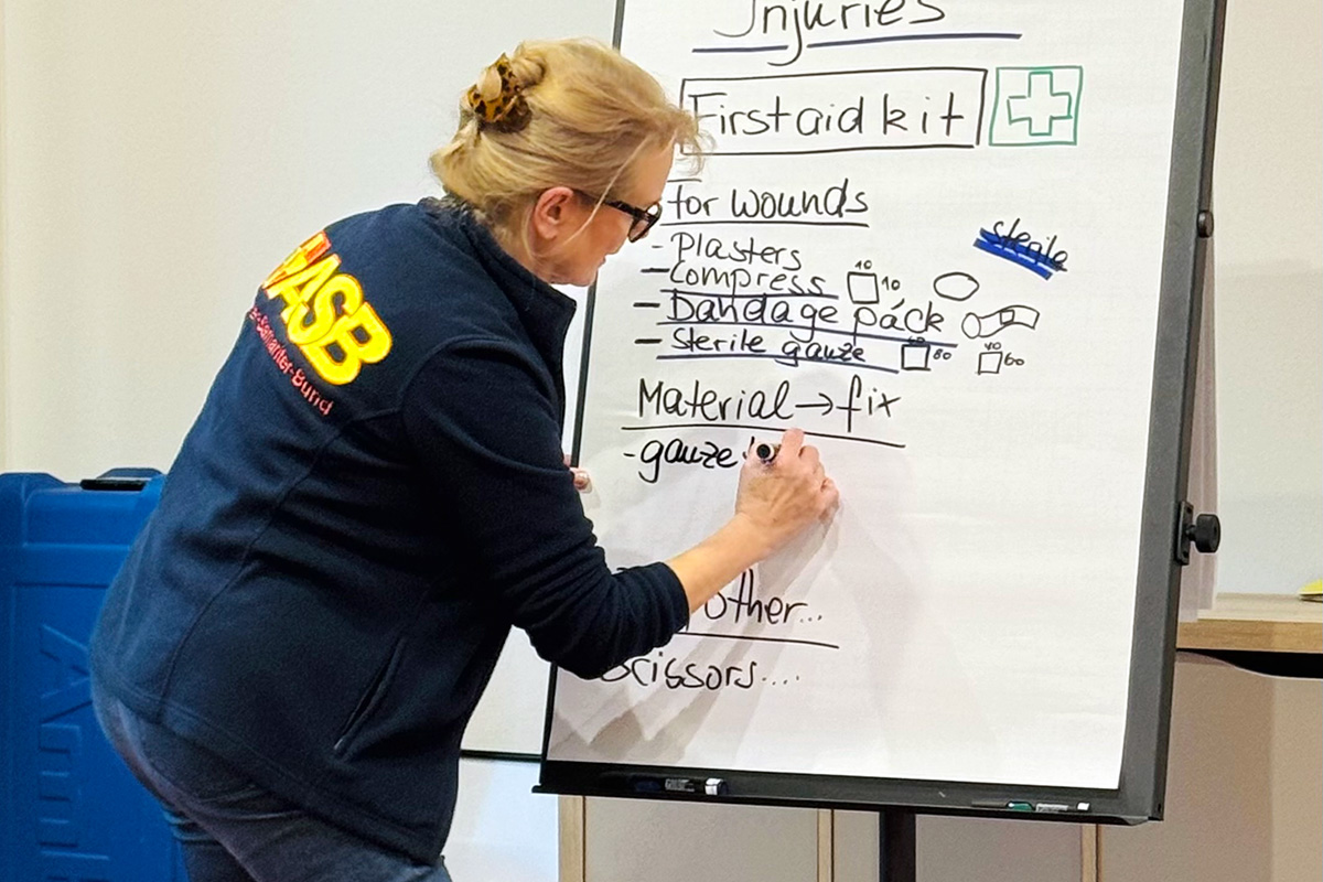 Erster offener Childcare-First-Aid-Course auf Englisch beim ASB Berlin-Südwest