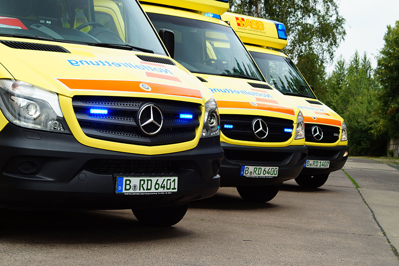 ASB unterstützt die Notfallrettung in Berlin mit einem weiteren Rettungswagen