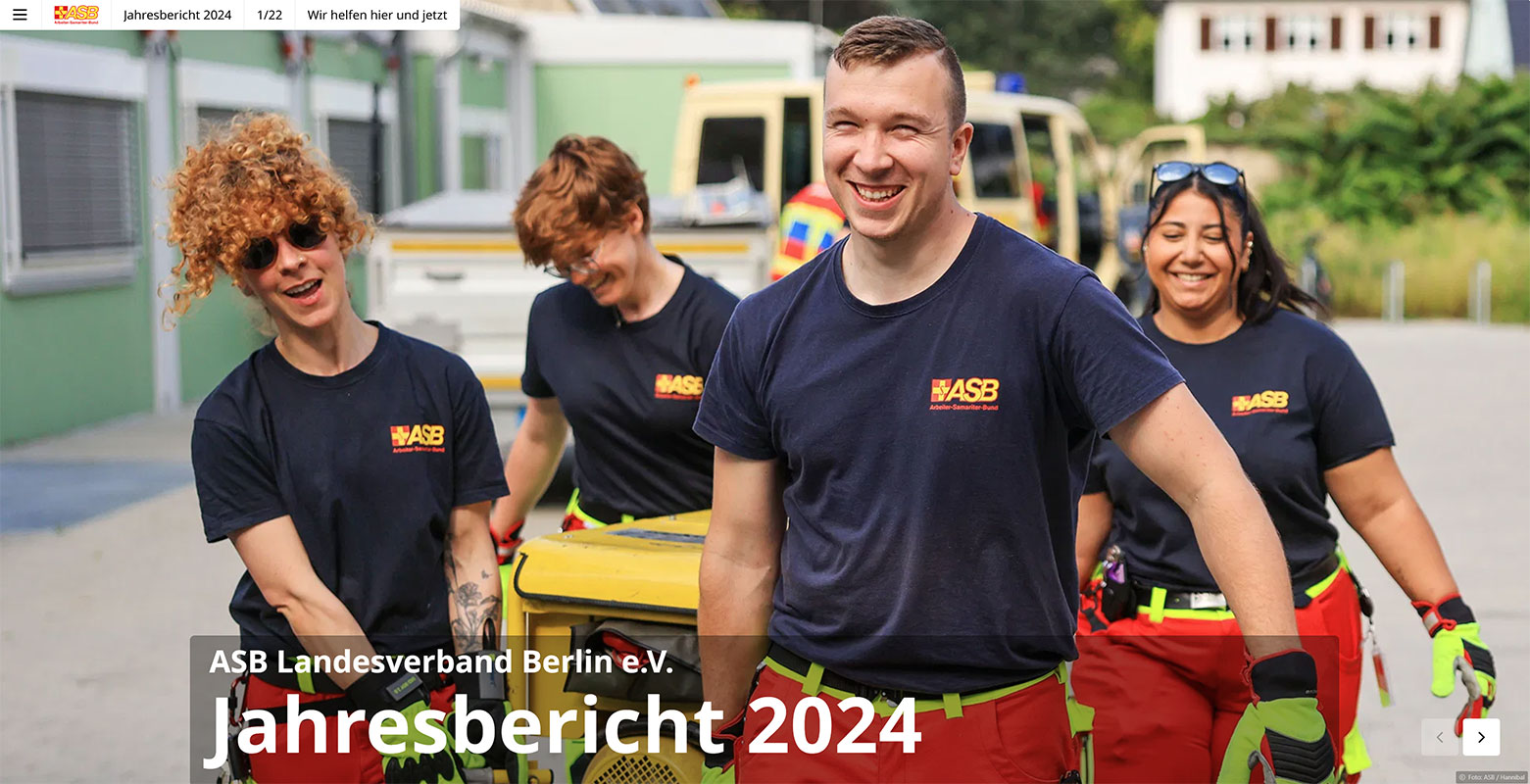 Gesichter des Engagements: Jahresbericht 2024 jetzt online