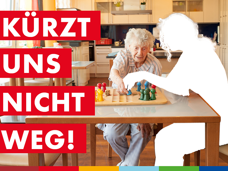 #Kürzt uns nicht weg