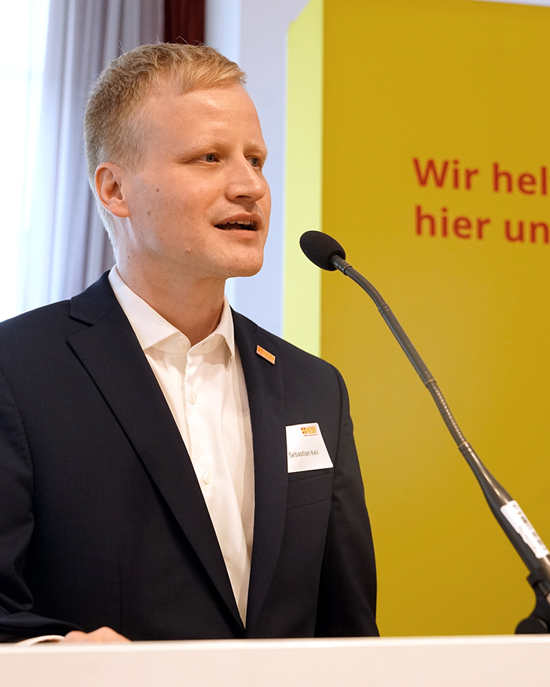 Porträtfoto Sebastian Keil, stv. ASB-Landesvorsitzender Berlin