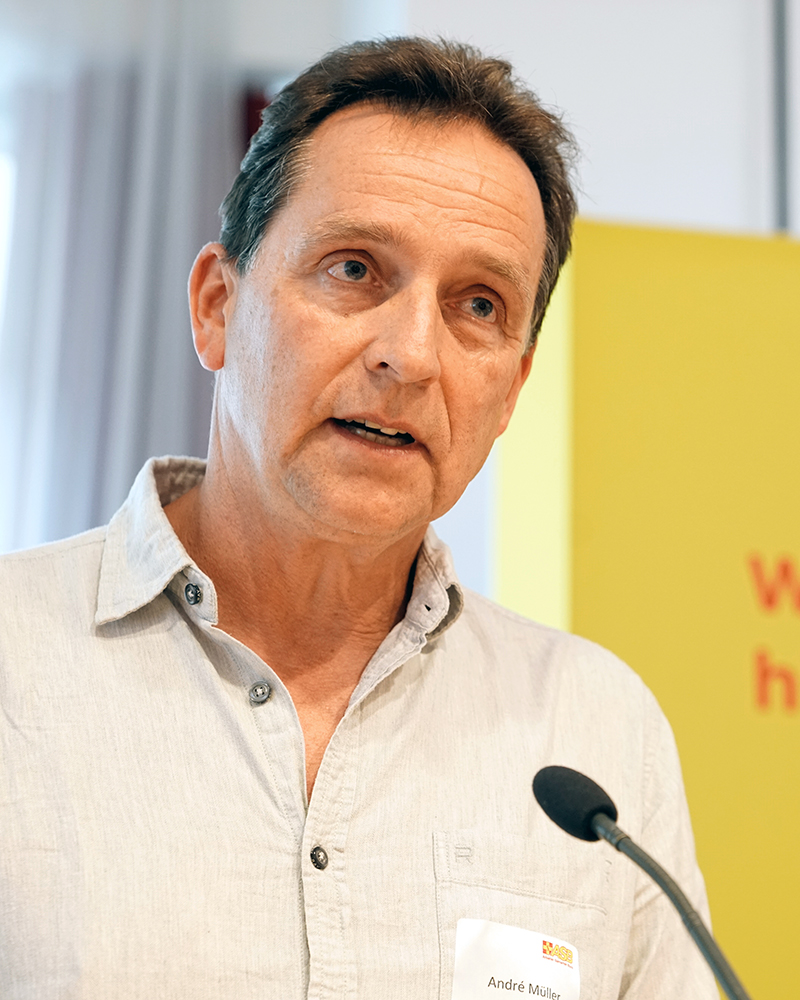Porträtfoto André Müller