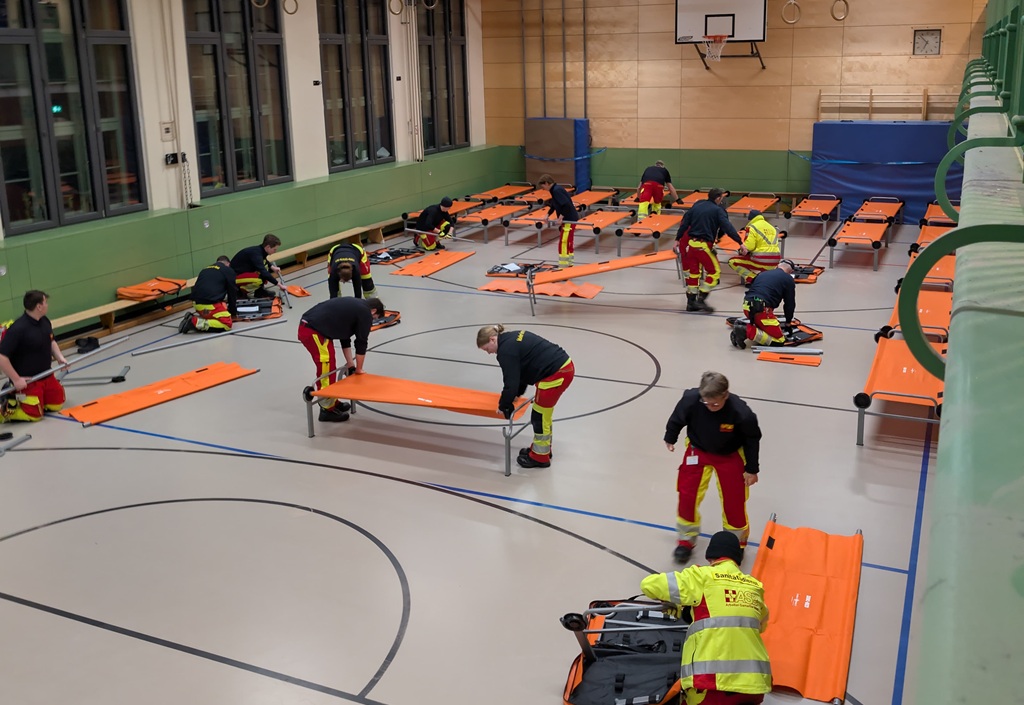 Großschadenslage in Berlin: ASB Berlin tagelang im Einsatz während des Stromausfalls